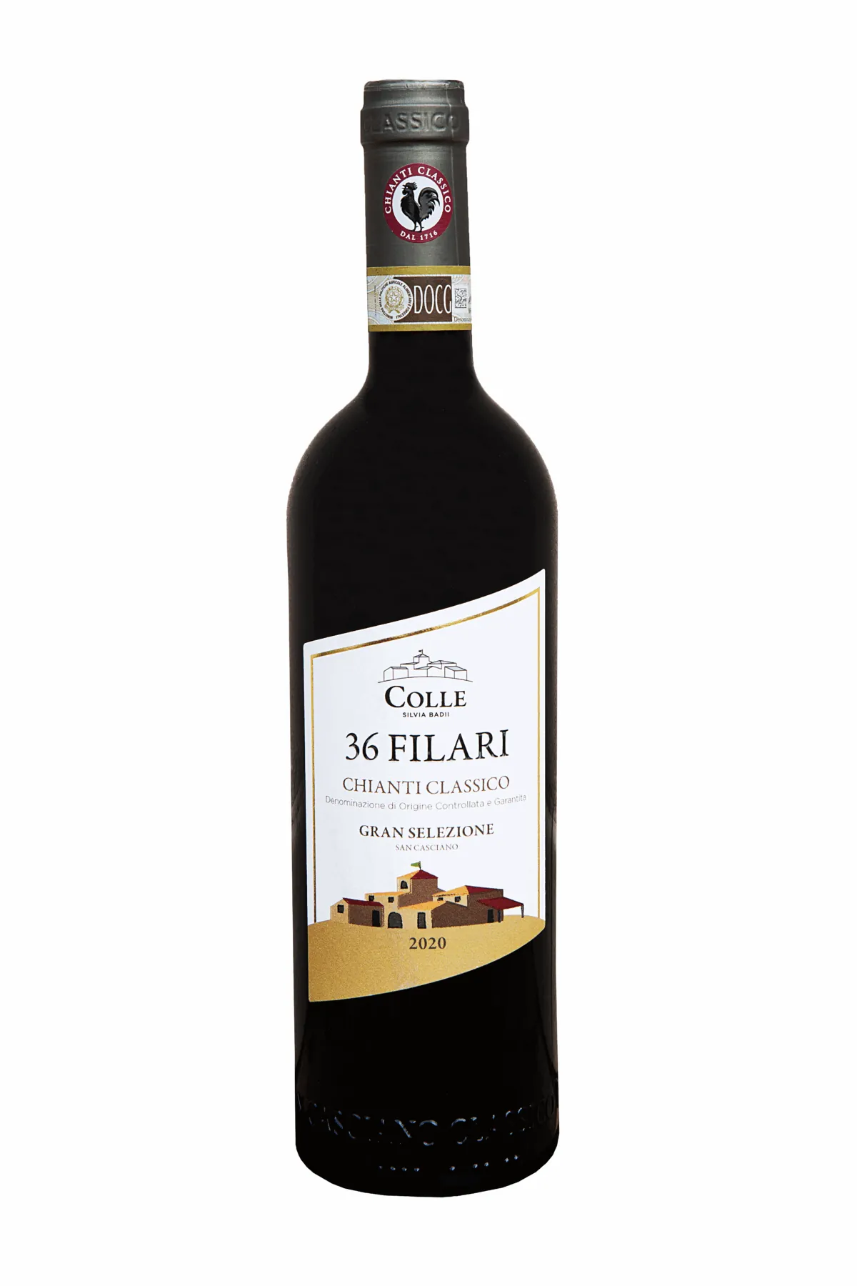 17. chianti classico docg gran selezione 2020 36 filari colle silvia badii